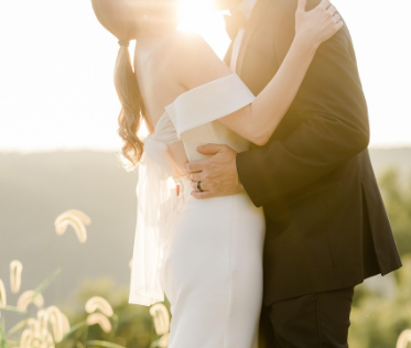 Photo de Mariage - Baiser romantique